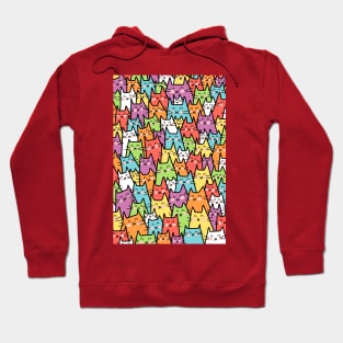 Cat Party - Colorful Hoodie